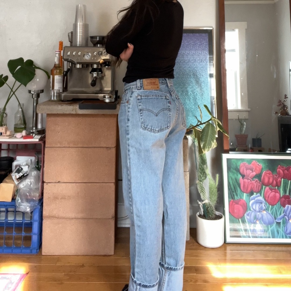 Vintage stone wash Levi’s 560s